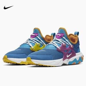 NIKE React Presto GS Blueberry Waffle Size 5Y/Women 7
